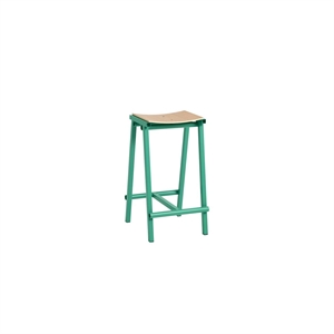 HAY Stool 8 -baarituoli H65 pehmeä jade