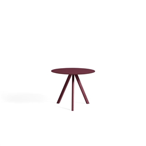 HAY CPH20 Ruokapöytä Ø90 Bordeaux/Burgundy