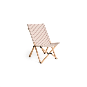 HAY Outdoor Market -taittotuoli Beige/punainen