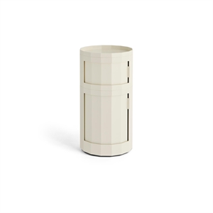 HAY Facet 110 -kaappi pyörillä, Eggshell-kuvio