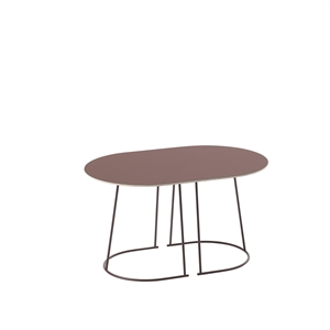 Muuto Airy Coffee Table Plum Small