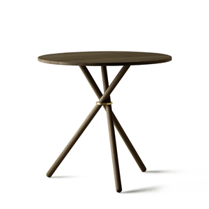 Eberhart Aldric Coffee Table Ø80 Dark Oak