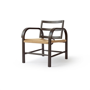 Mazo ARCH Weave -nojatuoli Tammi/punainen