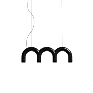 Oblure Arch Triplette Riipus Musta