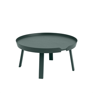 Muuto Around Coffee Table Dark Green Large