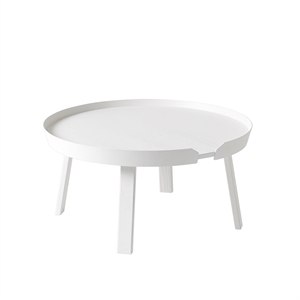 Muuto Around Coffee Table White Large