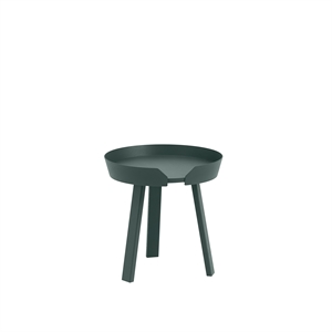 Muuto Around Coffee Table Dark Green Small