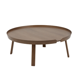 Muuto Around Coffee Table Dark Brown Extra Large