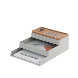 Muuto Arrange Desktop Series Configuration 1 Tray Gray