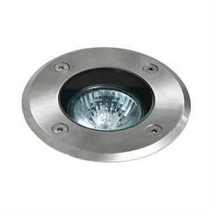 Astro Gramos Round Outdoor Light Stainless Steel