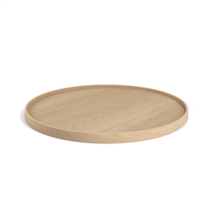 Brdr. Krüger Bølling Tray Ø60 Oak with Veneer Plates