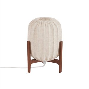 Watt & Veke Prisma -pöytävalaisin, mini, tumma tuhka/luonnonvärinen