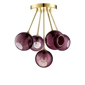 Design by Us Ballroom Molecule -kattovalaisin, Purple Rain/Gold
