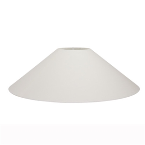 Watt & Veke Basic Flat 42 -varjostin, Valkoinen