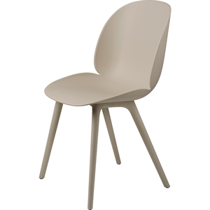 GUBI Beetle Dining Chair Plastic Beige