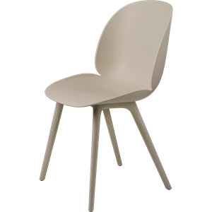 GUBI Beetle Outdoor Dining Table Chair Plastic Beige