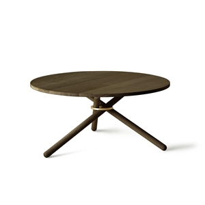 Eberhart Bertha Coffee Table Ø90 Dark Oak