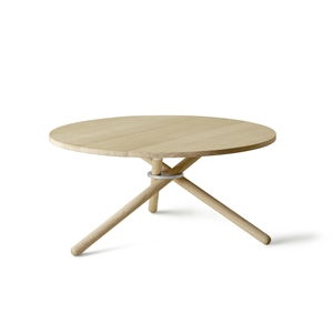 Eberhart Bertha Coffee Table Ø90 Light Oak