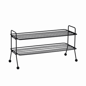 Maze Bill Shoe Rack Black