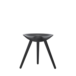 Audo ML42 Shoemaker Stool Black Stained Beech