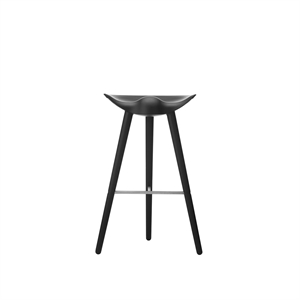 Audo ML42 Bar Stool Black Stained beech/Steel