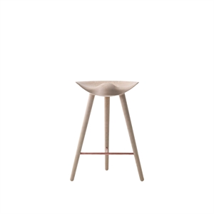 Audo ML42 Counter Barstool Soap-treated Oak/ Copper