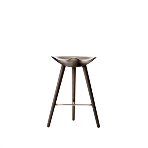 Audo ML42 Counter Barstool Brunolikoitu Tammi/kupari