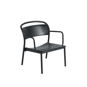 Muuto Linear Steel Armchair Anthracite Black