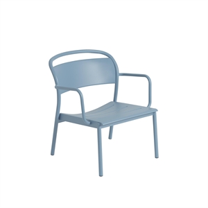 Muuto Linear Steel Armchair Pale Blue