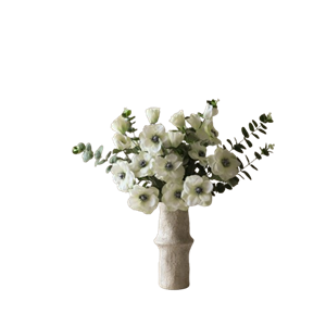 Botané Satiinikimppu Valkoinen