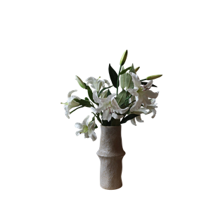 Botané Elegant Lily Bouquet White