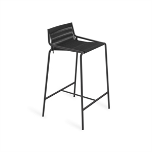 Thorup Copenhagen Noel Barstool musta/musta pellava K67 cm