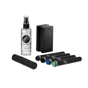 Chat Board Woody Aloitussetti Musta Tammi/Musta/Sininen/Vihreä