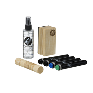 Chat Board Woody Aloitussetti Tammi/Musta/Sininen/Vihreä