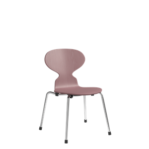 Fritz Hansen Myren Children's Chair Chrome/Wild Rose 630