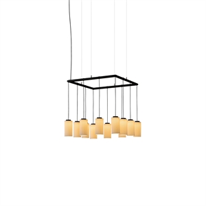 Santa & Cole Cirio Cuadrada Riipus Valkoinen Pana/posliini