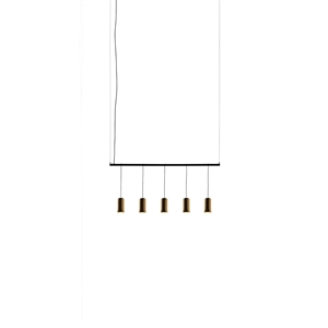 Santa & Cole Cirio Lineal 1 Módulo Riipus Kiillotettu Messinki