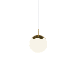 Rebello Decor Elämänpiiri-riippuvalaisin Ø20 valkoinen johto