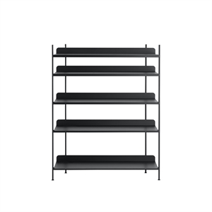 Muuto Compile Shelving System 3 Musta