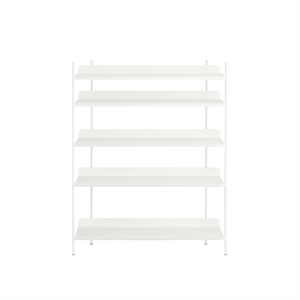 Muuto Compile Shelving System 3 Valkoinen