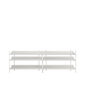 Muuto Compile Shelving System 6 Harmaa