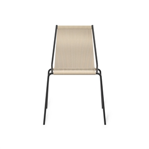 Thorup Copenhagen Noel Dining Chair Black Steel/Linen