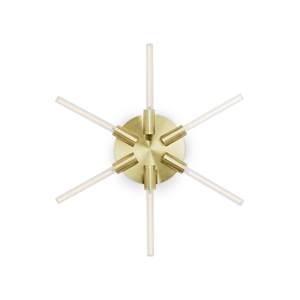 Design By Us Liberty Star -seinävalaisin, Harjattu Kulta