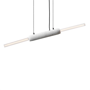 Design By Us Limbo -riippuvalaisin Carrara-marmori/valkoinen