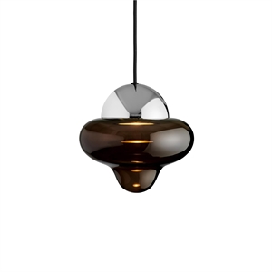 Design By Us Nutty -riippuvalaisin, Ruskea/kromi