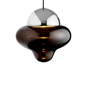 Design By Us Nutty XL -riippuvalaisin, Ruskea/kromi