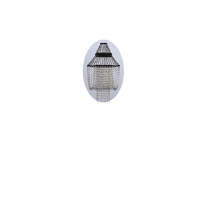 DCWédtions Lamp C -seinävalaisin Ruostumaton Teräs/musta