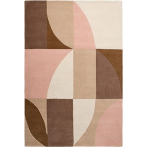 Decotique-ikkunamatto 180x270 cm beige