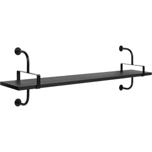 GUBI Démon Hylly L155 cm 1 Hylly Musta Ash