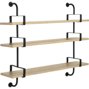 GUBI Démon Shelf L155 cm 3 Shelves Oak